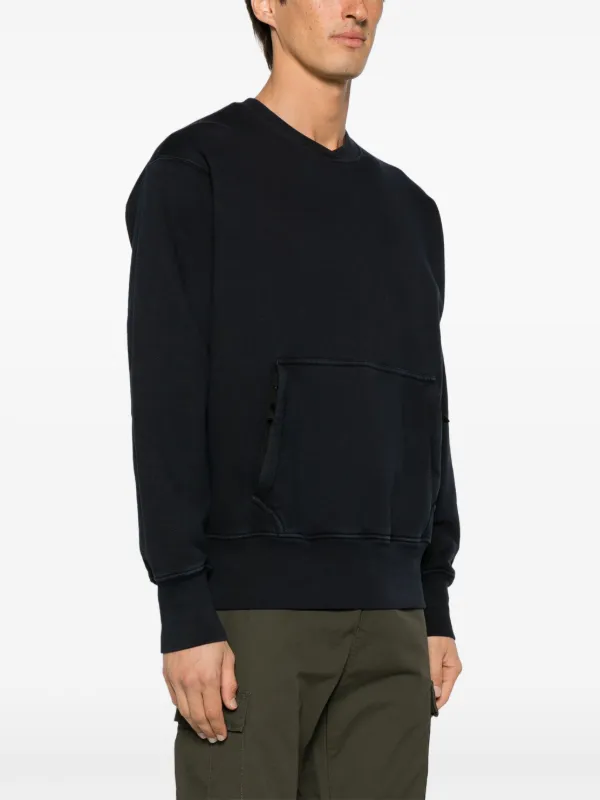 Stone Island コンパスバッジ スウェットシャツ | ブルー