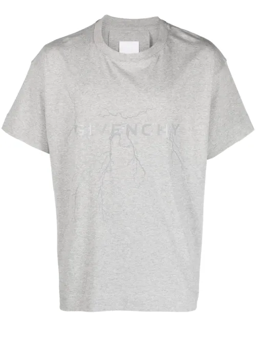 T-shirt en coton à imprimé graphique - Givenchy - Modalova