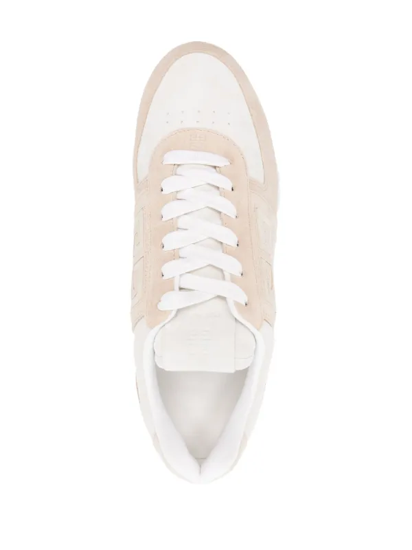 【GIVENCHY】4G ロゴ スエード スニーカー【送料関税込】 Givenchy 4G スエード スニーカー | ニュートラル | FARFETCH JP