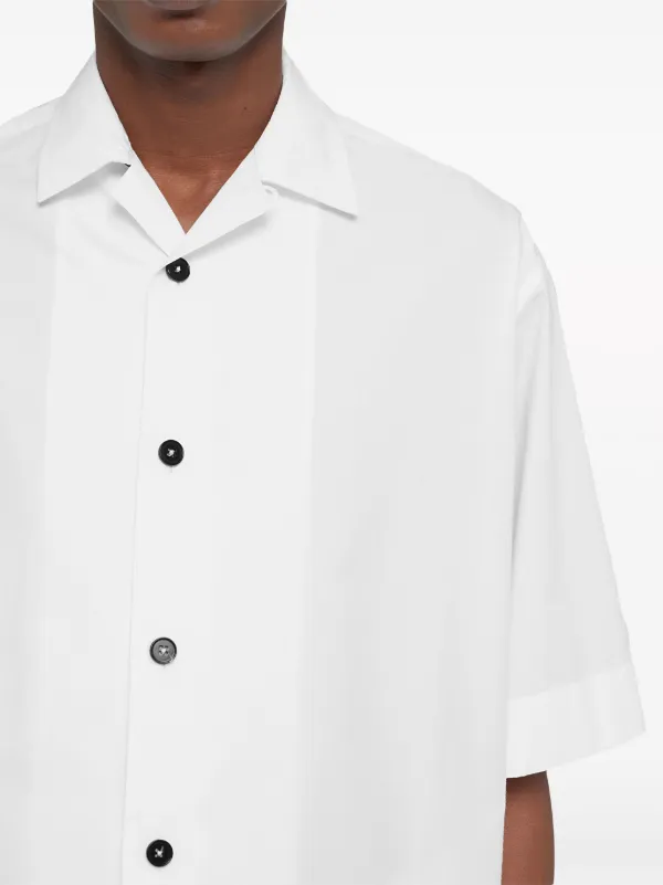 シャツ Jil Sander Ecru Cotton Short Sleeve Shirt JIL SANDER Short sleeve shirt | Men's Clothing | Vitkac