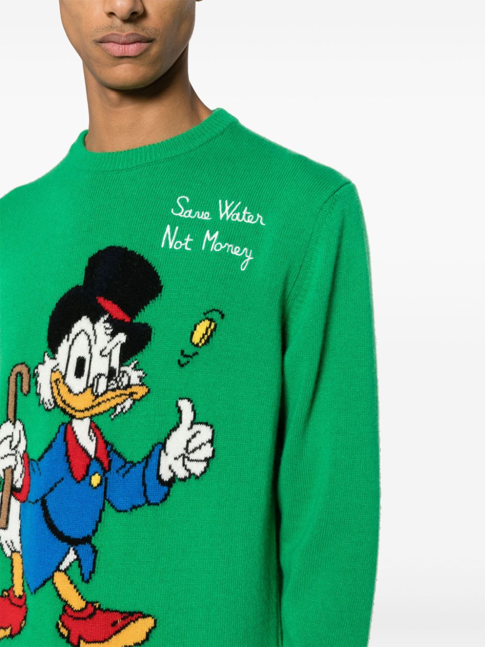 MC2 Saint Barth x Disney Uncle Scrooge crew-neck Jumper - Farfetch