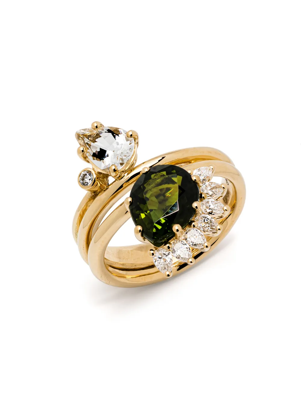 Pascale Monvoisin Anello Sun Nº4 in oro giallo 18kt | Alta gioielleria | Image 4