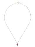 Pascale Monvoisin 9kt yellow gold Orso diamond and ruby necklace