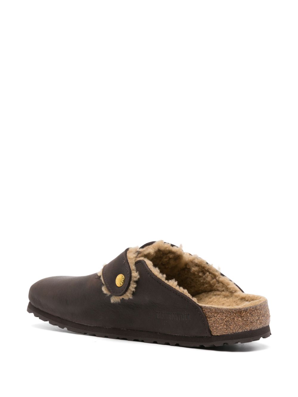 Shearling lined birkenstock on sale clogs