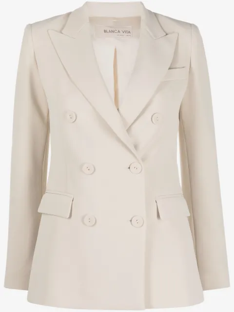 Blanca Vita double-breasted blazer