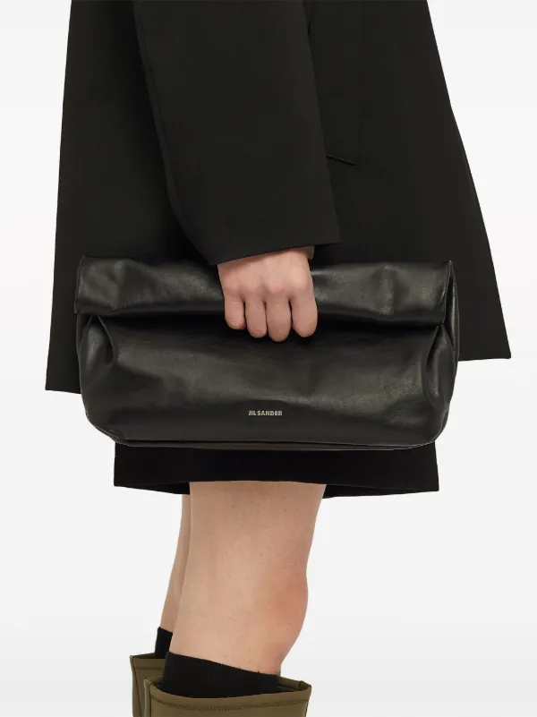 Jil Sander レザークラッチバッグ - Farfetch