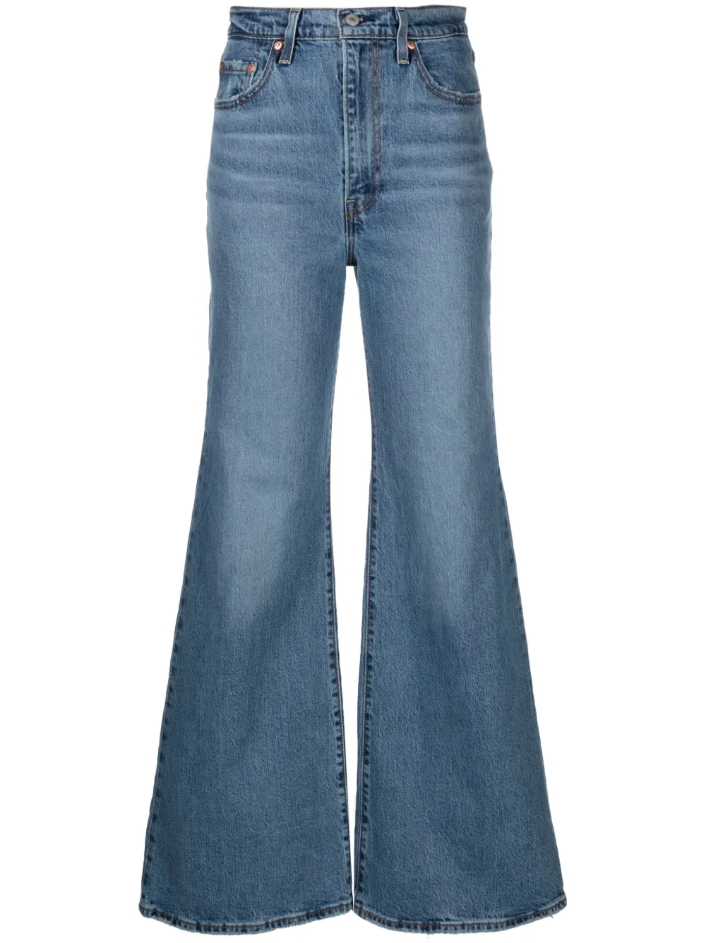 Levi's Ribcage Bells Jeans In Blue