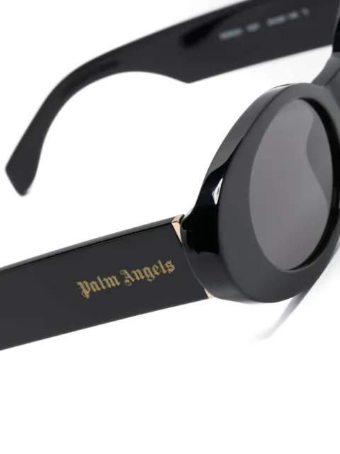 Palm Angels Eyewear Gilroy oval-frame sunglasses