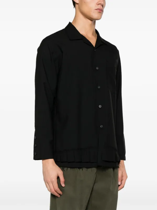 Frayed hem hot sale shirt