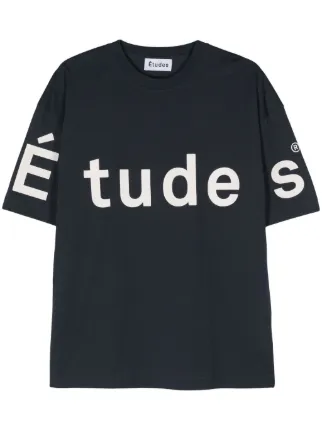 【関税込み】Etudes ブルー Spirit Peripherie Tシャツ Étude Blue Spirit Peripherie T-Shirt | REVERSIBLE
