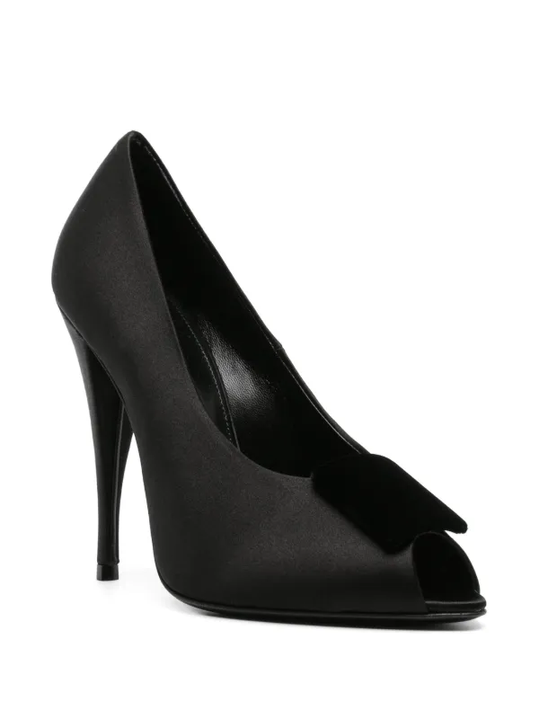 【SAINT LAURENT】 Peep Toe Pumps uploading-1362962.JPG