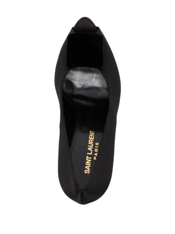【SAINT LAURENT】 Peep Toe Pumps uploading-1362962.JPG