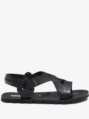 Rick Owens Tractor Chunky Leather Sandals | Black | FARFETCH display picture 2