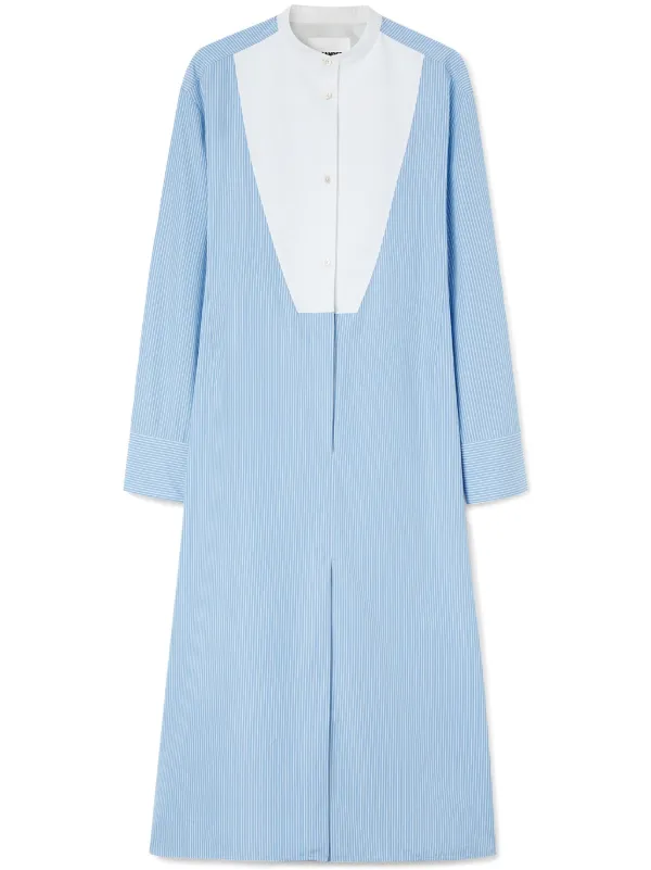 JIL SANDER コットン シャツ ドレス【注目商品】★ 23AW NEW】JIL SANDER_women / コットン シャツワンピース (Jil
