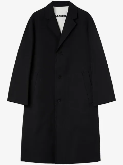 Jil Sander ノッチドラペル シングルコート