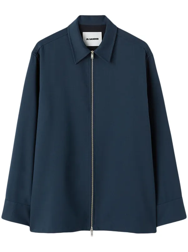 Jil Sander ジップ シャツ - Farfetch