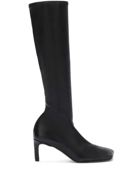 Jil Sander 70mm leather knee boots