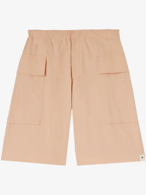 Jil Sander short en coton à poches cargo