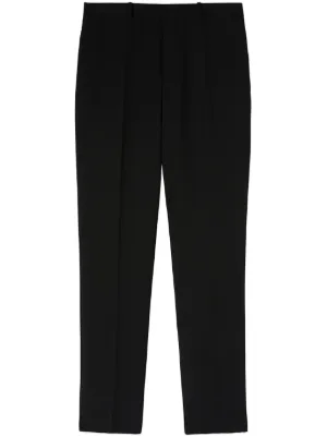 Burberry テーラード ウールパンツ | ブラック | FARFETCH JP