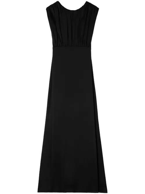 Robe longue à fronces - Jil Sander - Modalova