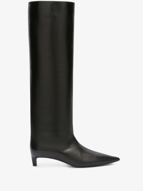 Jil Sander botas con tacón de 30mm