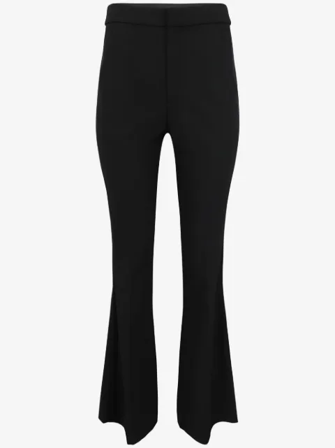 Vince mid-rise flared trousers 