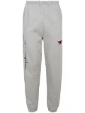 Champion logo-print cotton track trousers - Grey