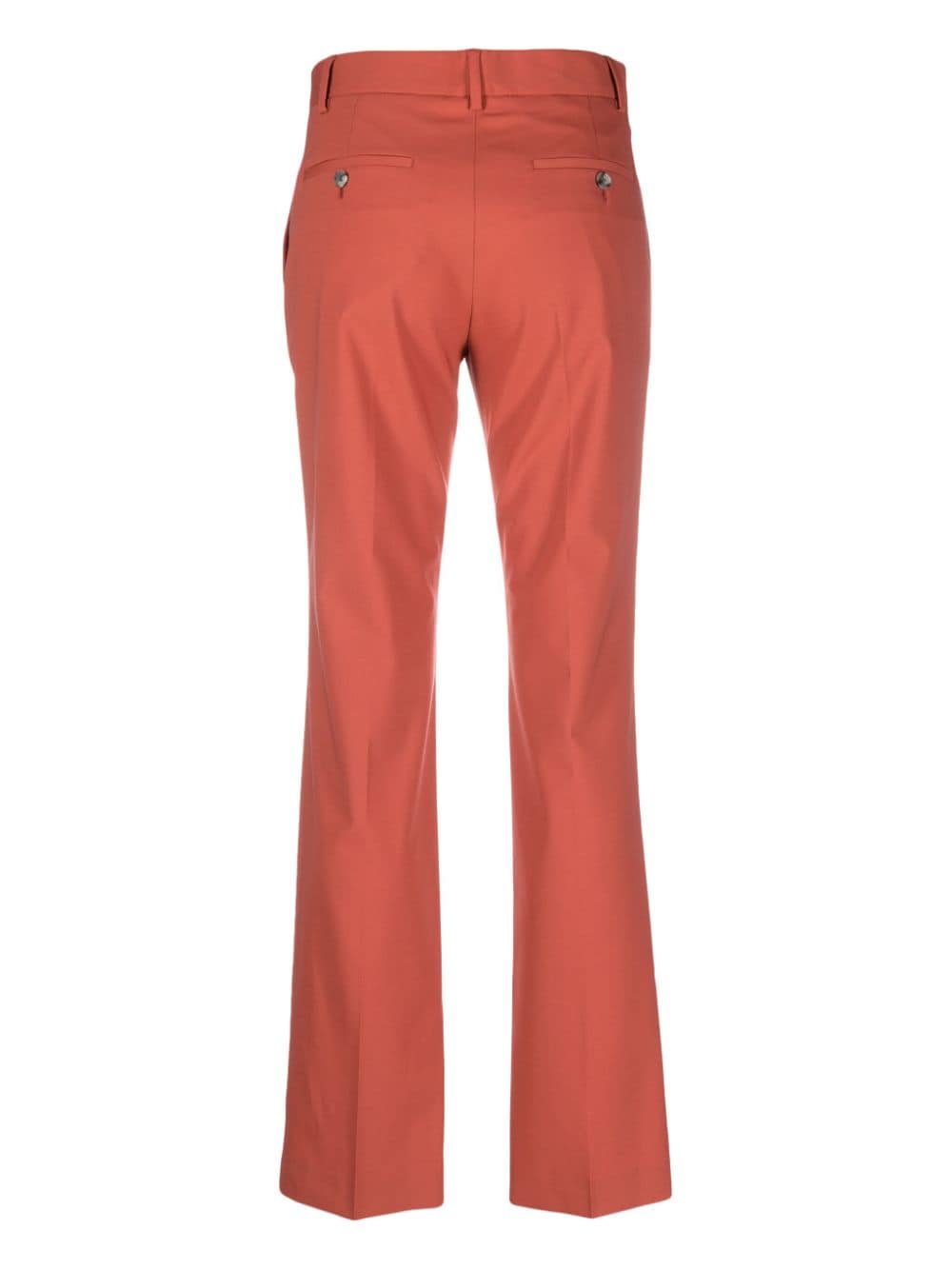 Paul Smith pleated slim-fit trousers - Oranje
