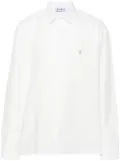 Études Studio Lyrique LS Accent cotton shirt - White