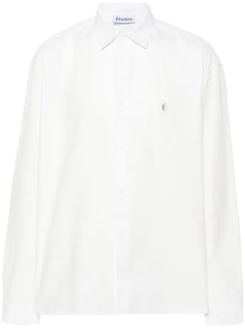 Études Studio Lyrique LS Accent cotton shirt