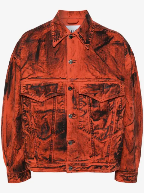Études Studio Shadow Denim Paint jacket