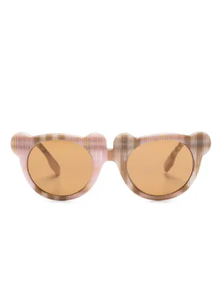 Burberry Kids Teddy bear frame Sunglasses Pink FARFETCH IE