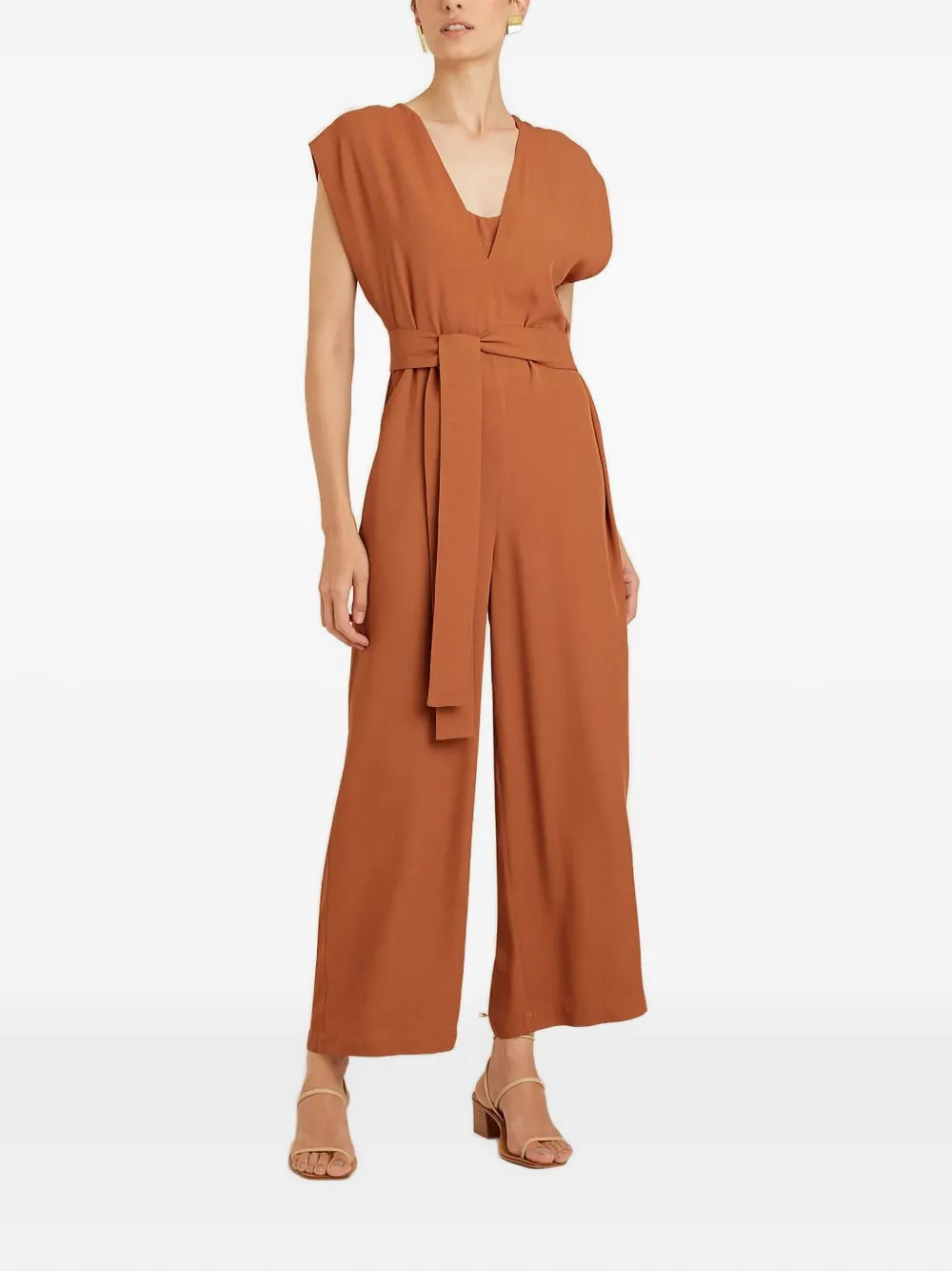 Lenny Niemeyer belted jumpsuit - Bruin