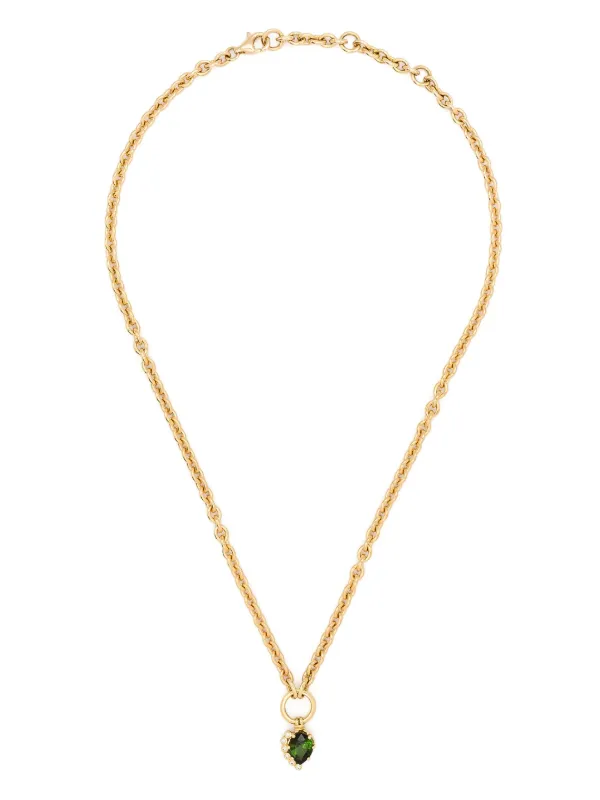Pascale Monvoisin Sun Nº2 ダイヤモンド ネックレス 18Kイエロー 