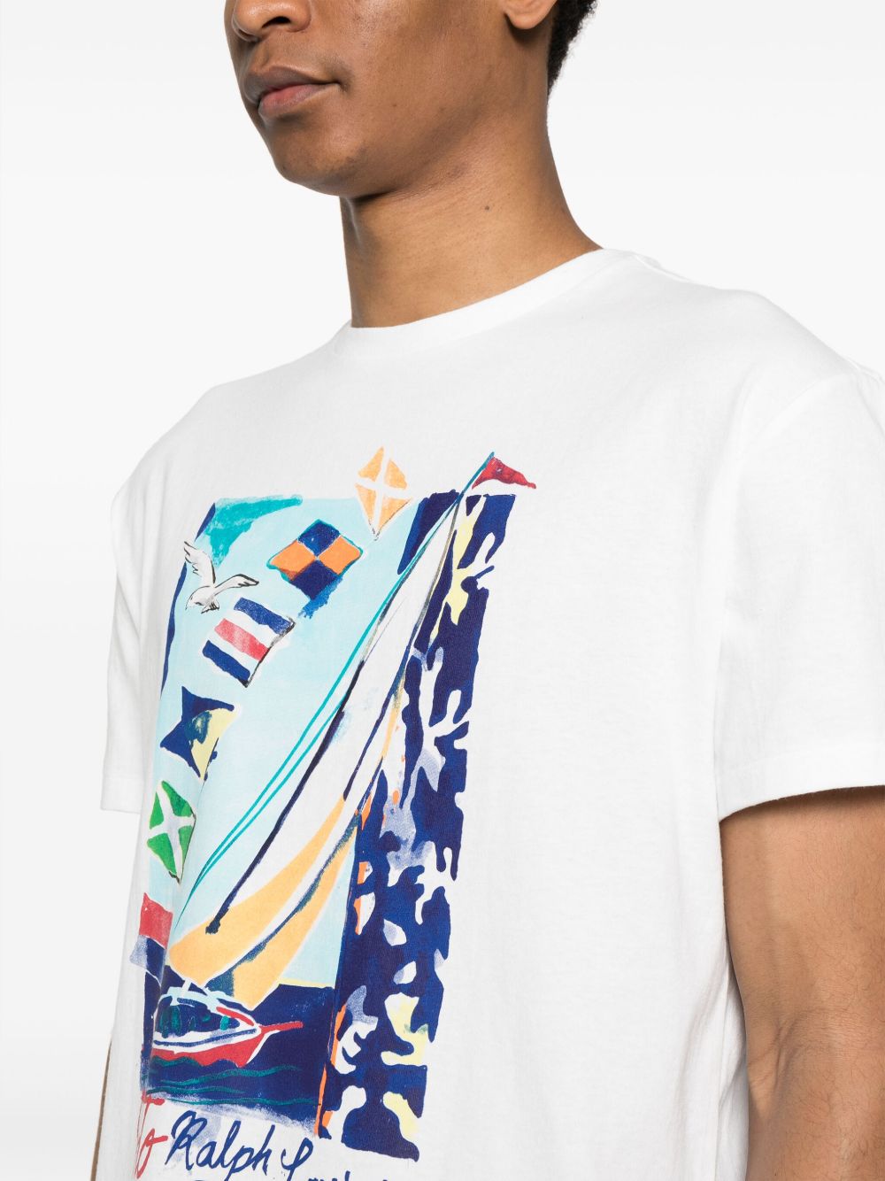 Polo Ralph Lauren graphic-print cotton T-shirt Men