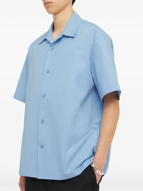 jil sander バルーンスリーブシャツ38 ジルサンダーJIL SANDER バルーンスリーブ黒ブラウス38
