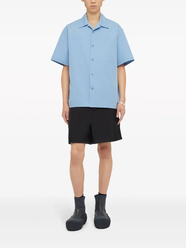 Jil Sander ショートスリーブ シャツ | ブルー | FARFETCH JP