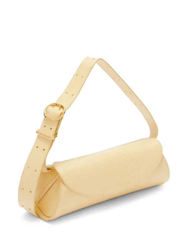 ショルダーバッグ・ポシェット Jil Sander 'Cannolo' small shoulder bag Jil Sander Small Cannolo Leather Shoulder Bag | Black | FARFETCH