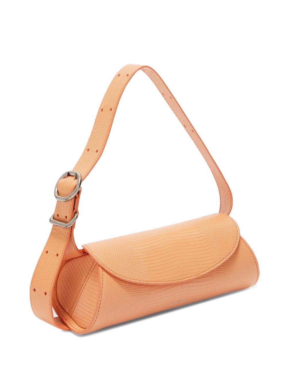 Shop Jil Sander Mini Cannolo Shoulder Bag In Pink
