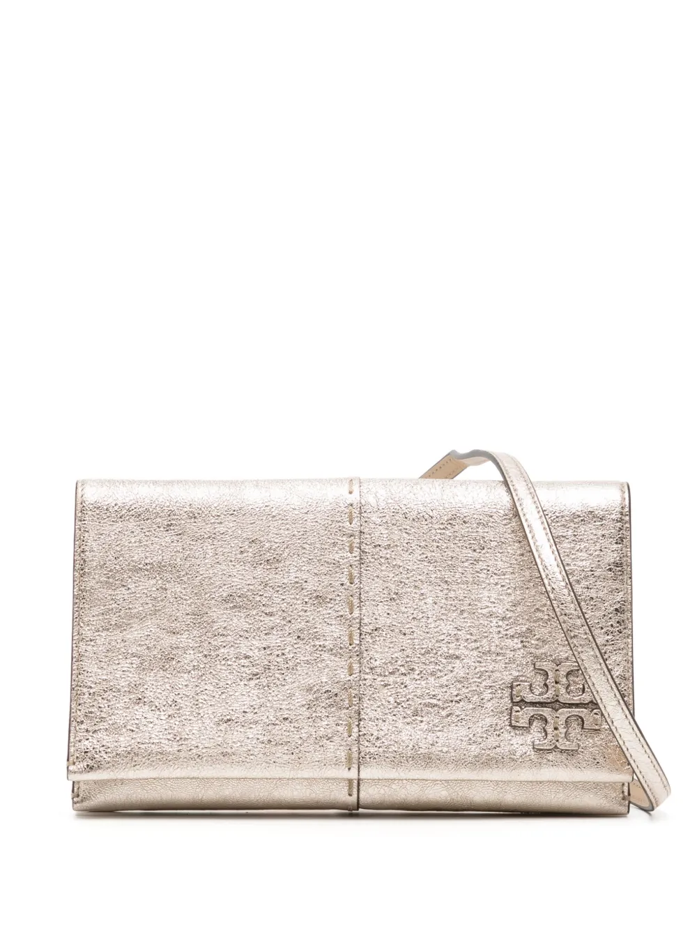 Tory Burch McGraw Metallic Crossbody Bag - Farfetch