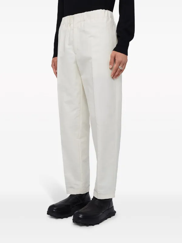 JIL SANDER+ ホワイトパンツ 新品　31 JIL SANDER+ ホワイトパンツ 新品 31