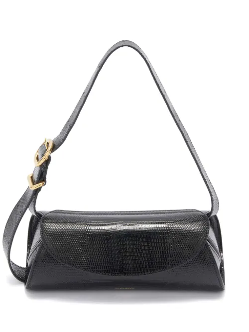 Sac porté épaule Cannolo à effet peau de serpent - Jil Sander - Modalova