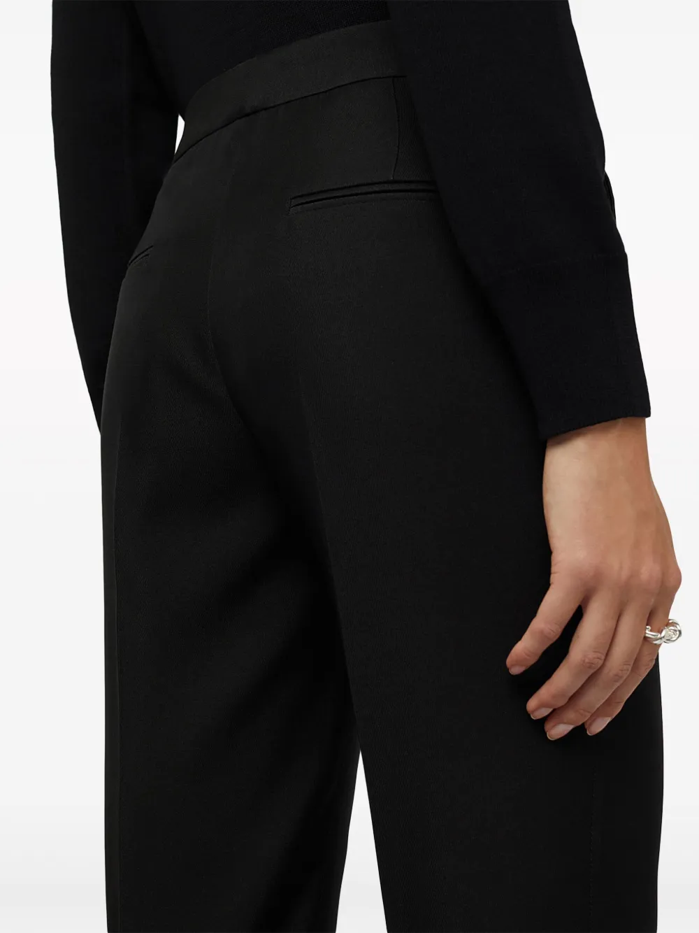 Jil Sander Straight broek Zwart