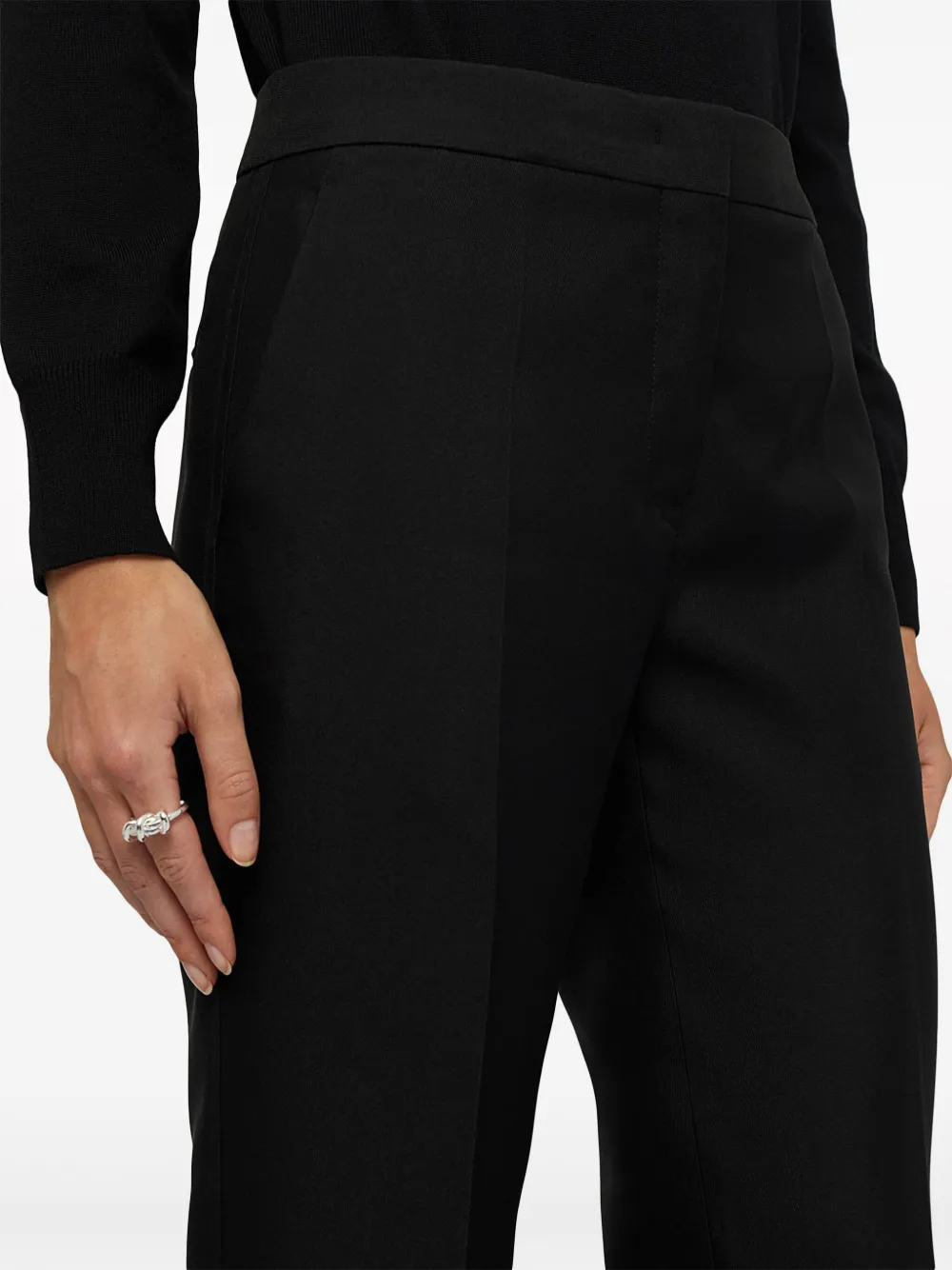 Jil Sander Straight broek Zwart