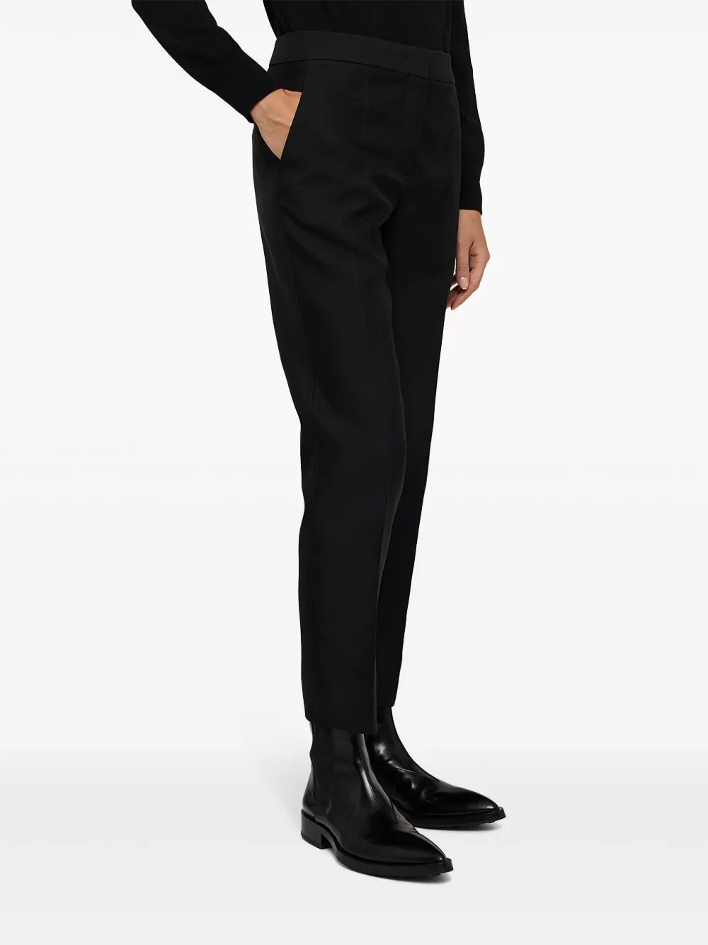 Jil Sander Straight broek - Zwart