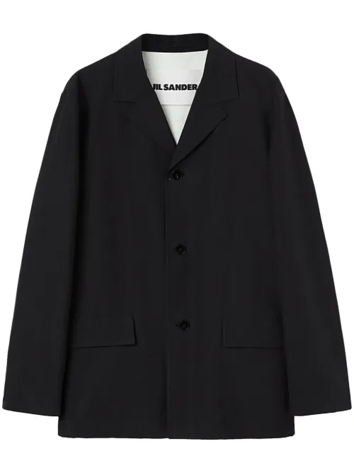 Veste en coton à design structuré - Jil Sander - Modalova