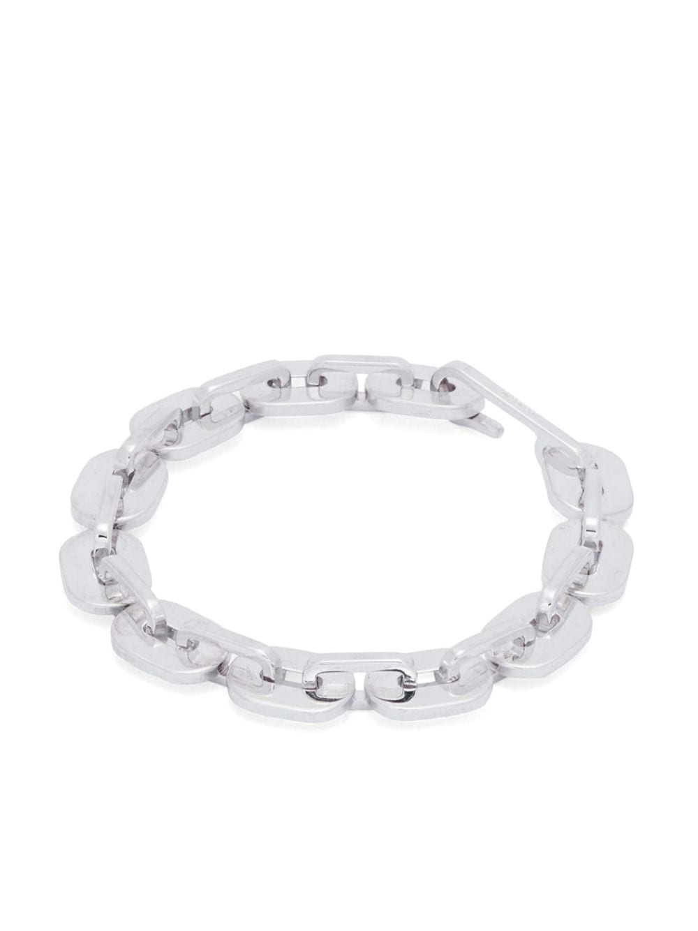 Shop Jil Sander Cable-link Bracelet In 银色
