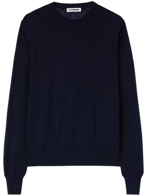 Jil Sander crew-neck cashmere jumper