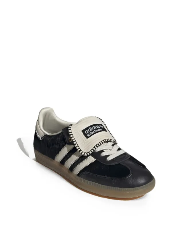 Adidas x Wales Bonner Leather Sneakers | Black | FARFETCH ZA