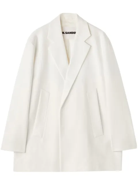 Jil Sander deconstructed single-breasted blazer